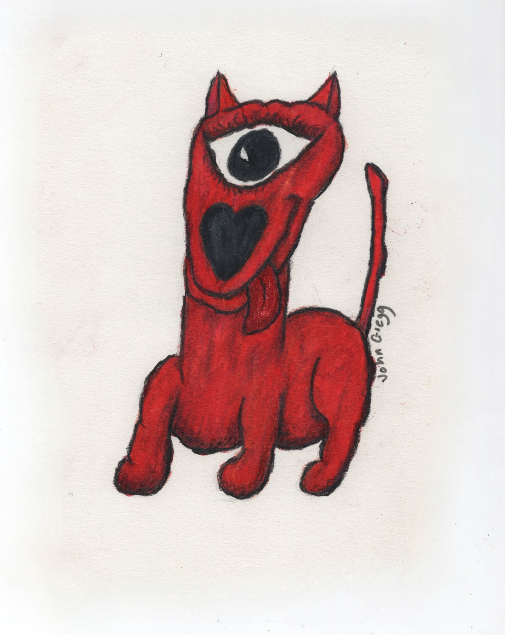 Red Cydog by John Gregg
