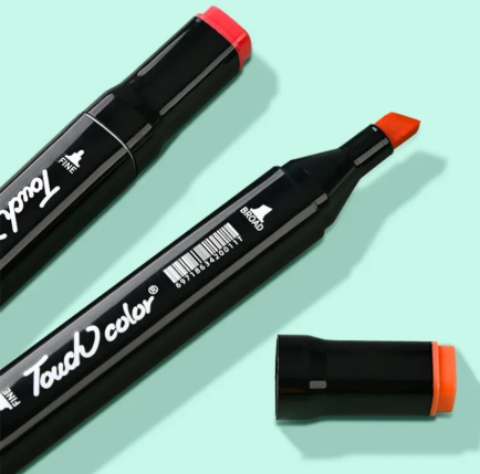 36 Color Paintbrush and Marker Set - Full Spectrum