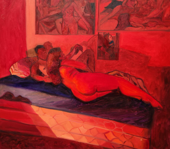 Original Artwork by Camila Cadogan 'On the Threshold of Desire'