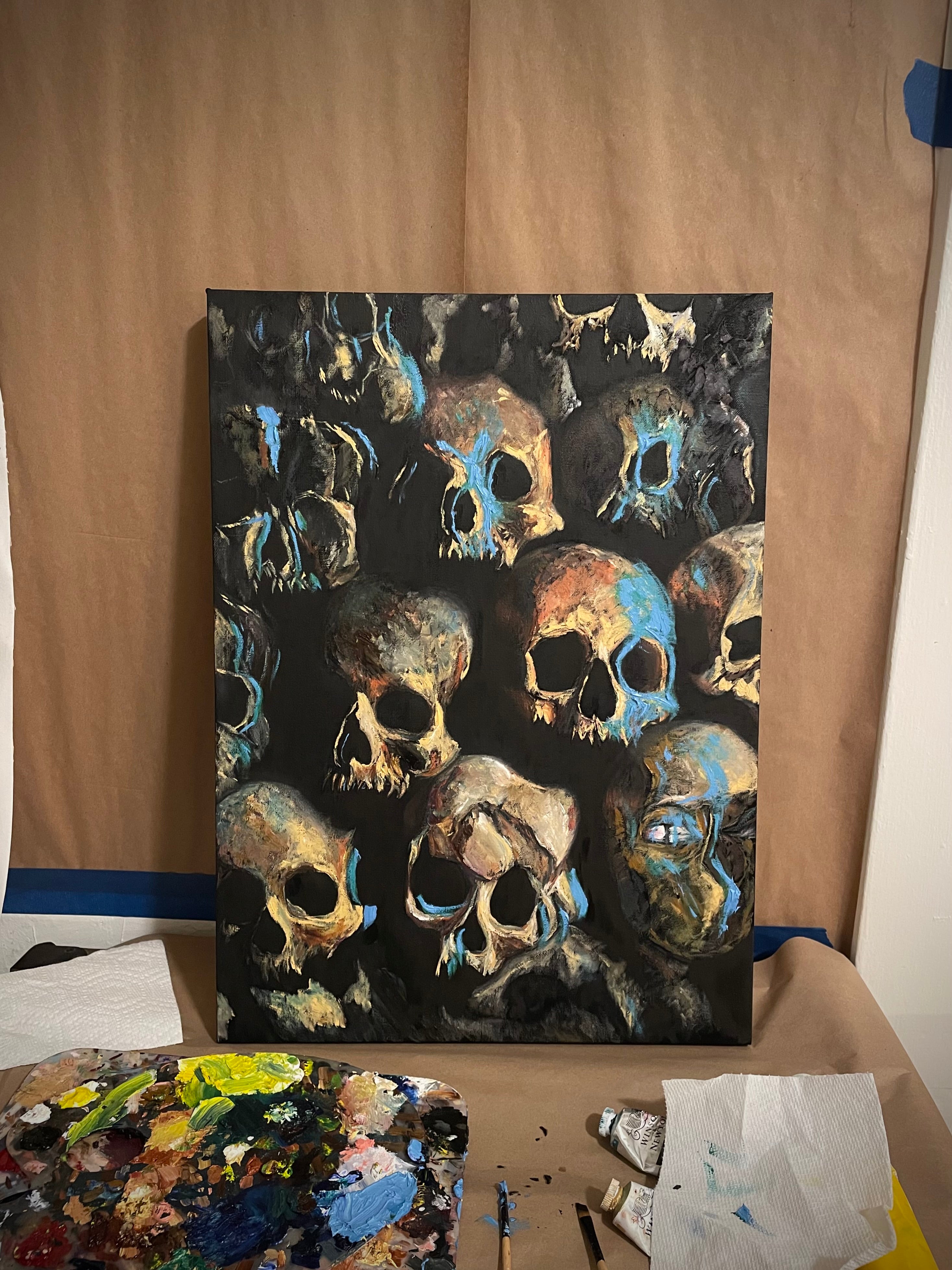 Skulls by Niclas Gillis
