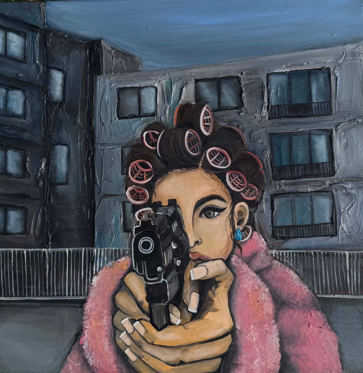 Strange Lady Across by Helena Bunina