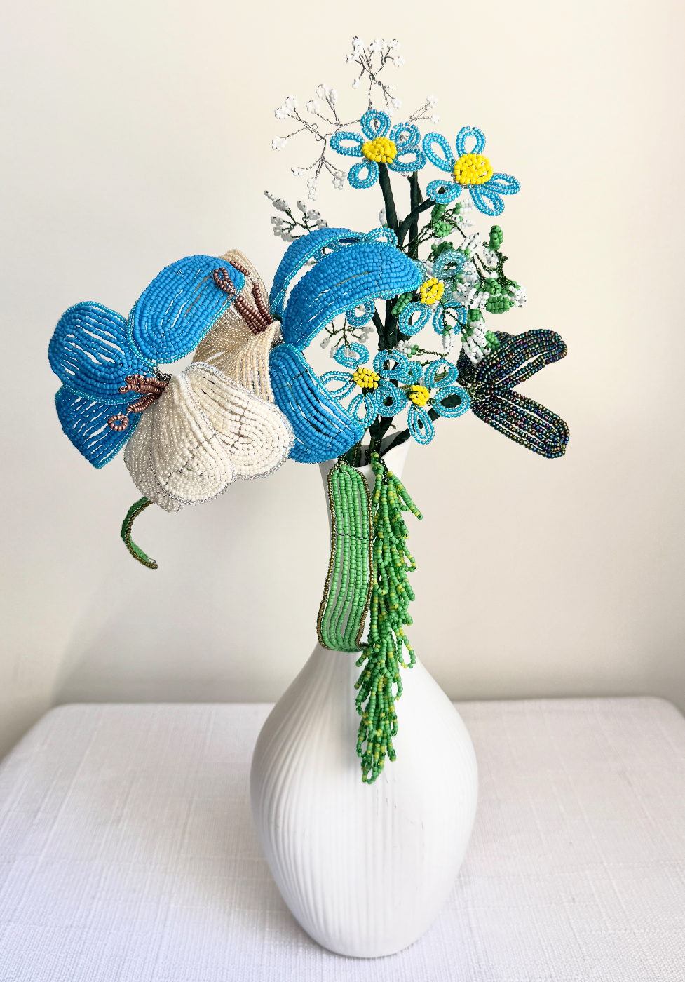 Blue Garden Sculpture - Doris S Gameiro