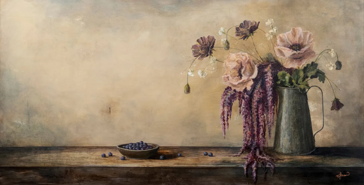 Cascade Flora & Blueberries by Tressa Mae