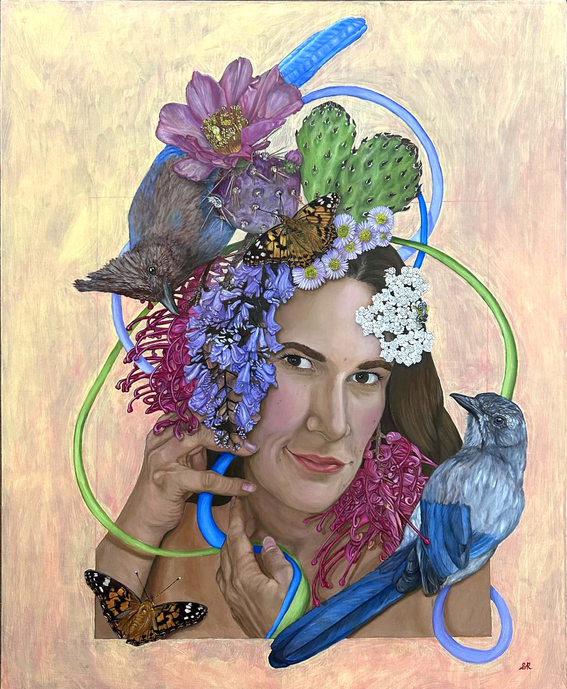 Self Portrait Ebb and Flow by Stephanie Rozzo