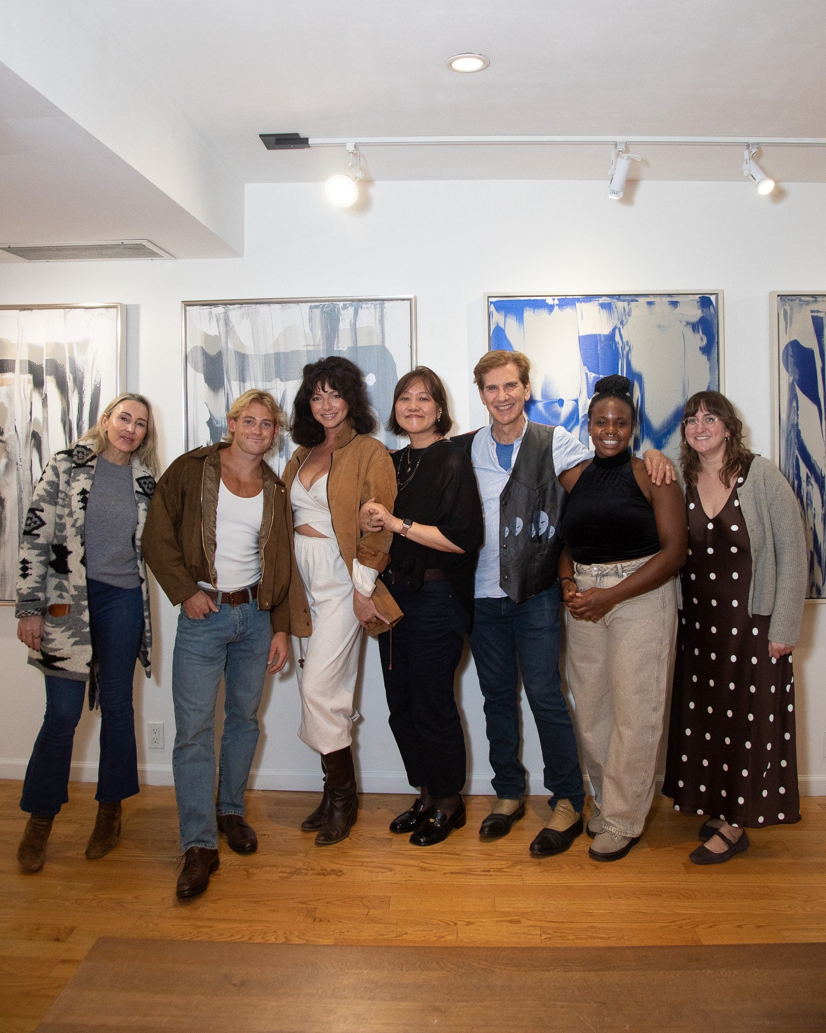 All the Camp Fluff artists together in New York