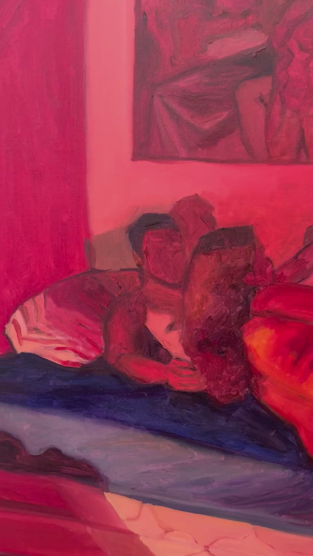 Original Artwork by Camila Cadogan 'On the Threshold of Desire'